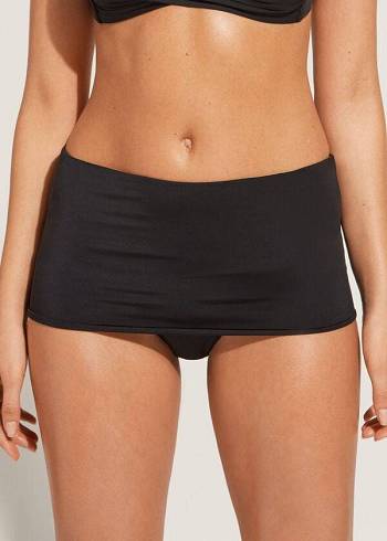 Nohavičky Do Bikín Calzedonia Banded Indonesia Eco Damske Čierne | SK1292XF