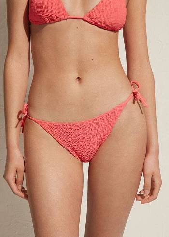 Nohavičky Do Bikín Calzedonia String Lanzarote Damske Ruzove | SK1599HK