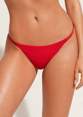 Nohavičky Do Bikín Calzedonia Tanga Indonesia Eco Damske Červené | SK1637WY