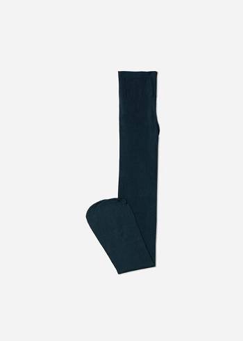 Pancuchy Calzedonia Soft Touch 50 Deniers Detske Modre | SK3003OR