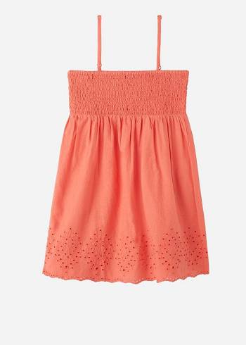 Plavky Calzedonia Broderie Anglaise Detske Oranžové | SK3081WY