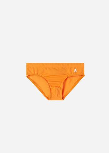 Plavky Calzedonia Rio Detske Oranžové | SK3156BC