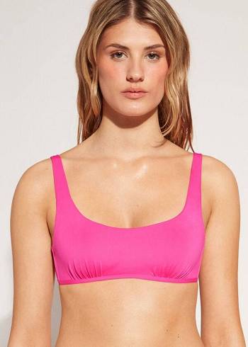 Topy Do Bikín Calzedonia Tank Štýl Indonesia Eco rosa Damske Ruzove | SK1996VD