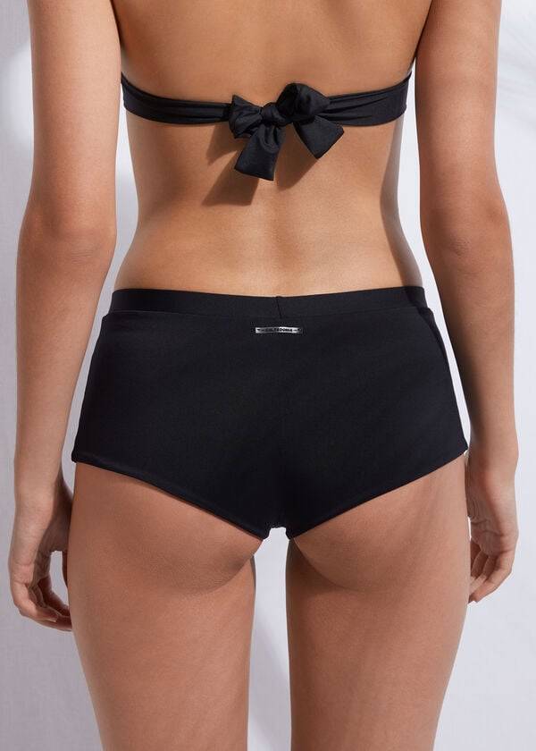 Cover Ups Calzedonia Shorts Swimsuit Bottom Indonesia Damske Čierne | SK2148LH