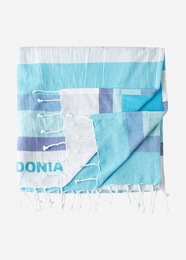 Doplnky Calzedonia Logo Beach Towel Damske Modre | SK1277YU