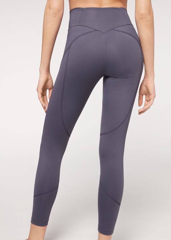 Leginy Calzedonia Performance Atletická Damske Námornícka Modrá | SK2670DN