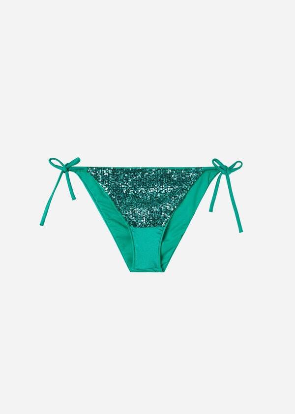 Nohavičky Do Bikín Calzedonia String Cannes Damske Zelene | SK1584QZ