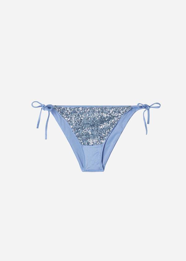 Nohavičky Do Bikín Calzedonia String Cannes Damske Modre | SK1586EX