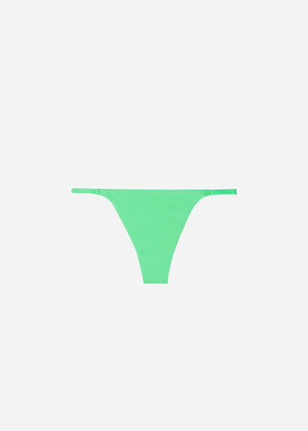 Nohavičky Do Bikín Calzedonia Tanga Indonesia Eco G-string Damske Mätové | SK1638EX