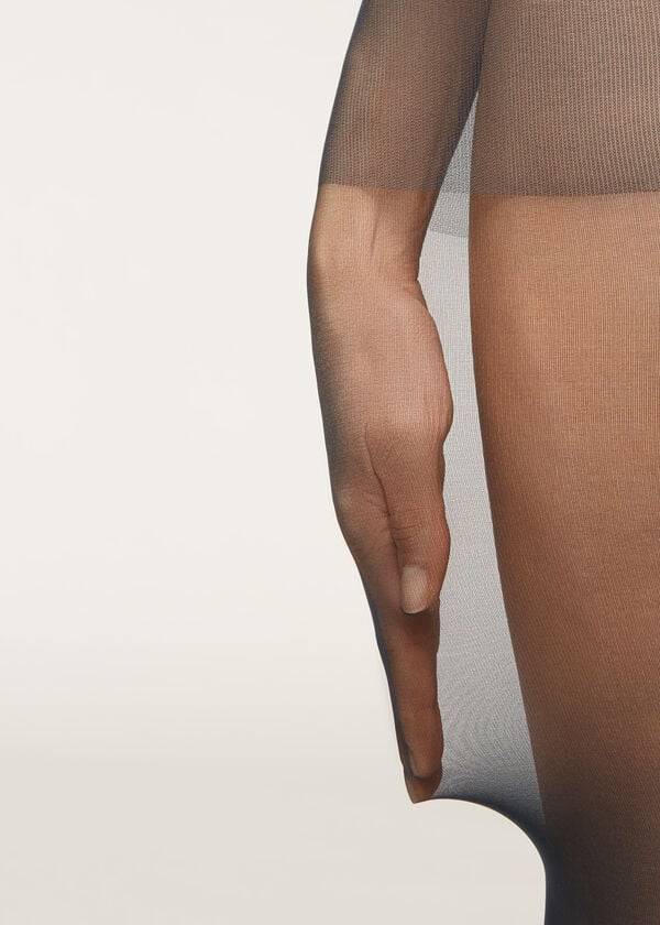 Pancuchy Calzedonia 40 Denier Action Medium Sheer Damske Modre | SK1195WY