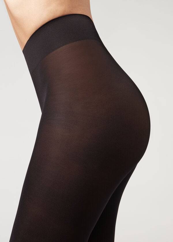 Pancuchy Calzedonia 50 Denier Total Pohodlie Soft Touch Opaque Damske Čierne | SK1032XF