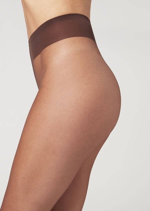 Pancuchy Calzedonia 8 Denier Ultra Sheer Damske Káva | SK1218NB