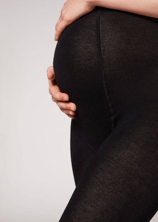 Pancuchy Calzedonia Maternity with Cashmere Damske Čierne | SK1007CE