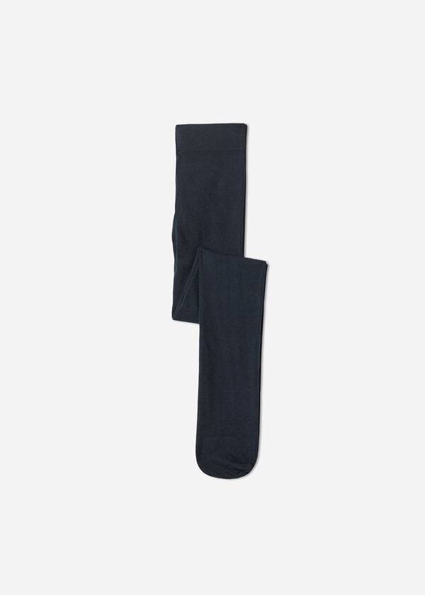 Pancuchy Calzedonia Super Opaque with Cashmere Detske Modre | SK3010WY