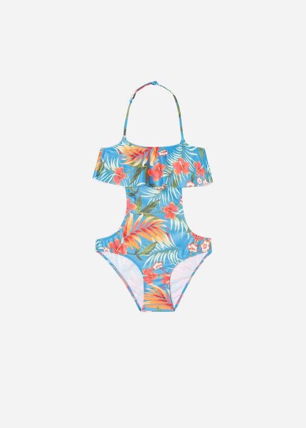 Plavky Calzedonia One-Piece Maui Detske Zelene | SK3046KI