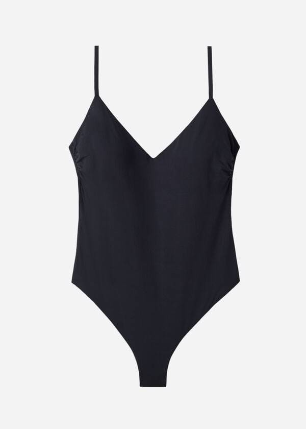 Plavky Calzedonia Polstrované One-Piece Indonesia Damske Čierne | SK2178VD