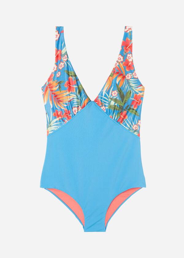 Plavky Calzedonia Polstrované One-Piece Shaping-Effect Maui Damske Zelene | SK2195FM