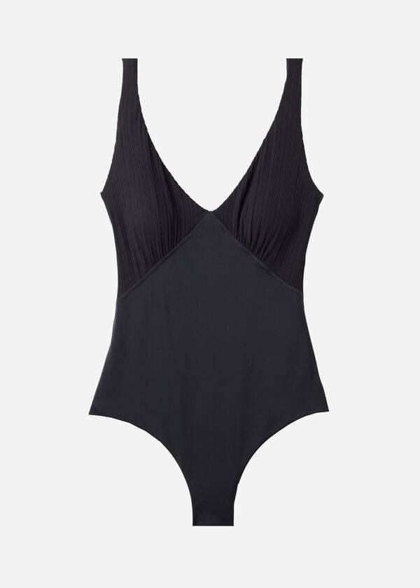 Plavky Calzedonia Polstrované One-Piece Shaping-Effect Pesaro Damske Čierne | SK2196GL