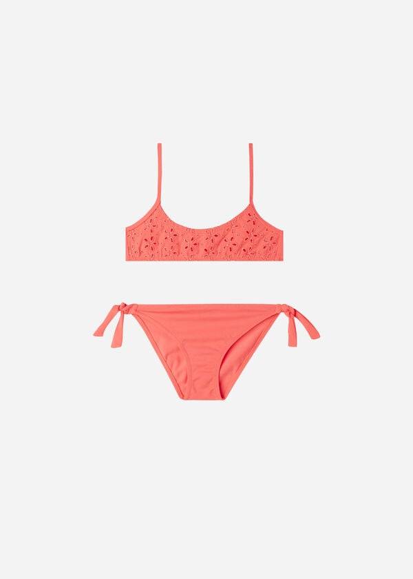 Plavky Calzedonia Two-Piece Corfù Detske Oranžové | SK3070DN