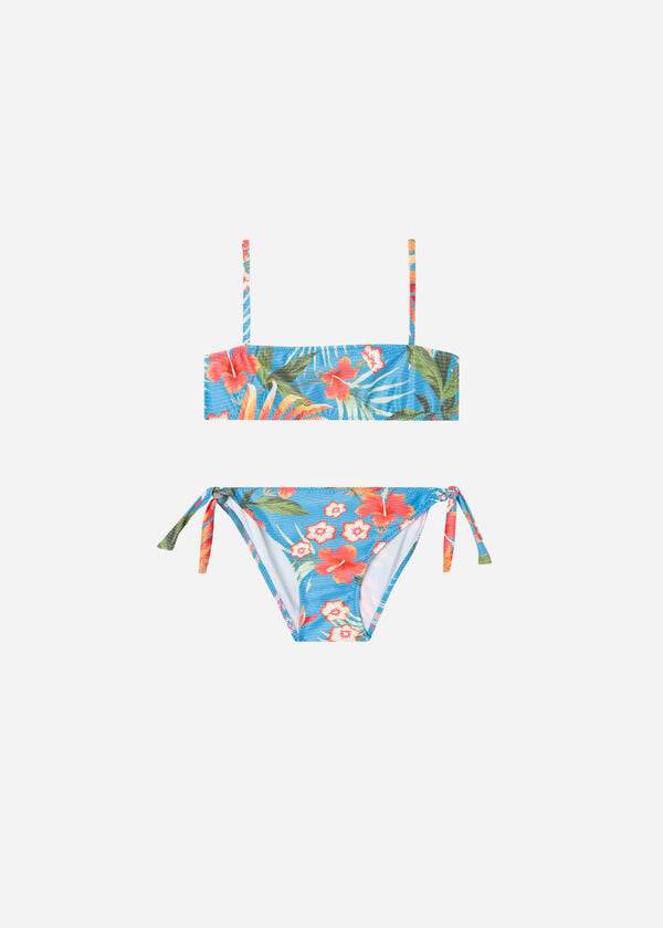 Plavky Calzedonia Two-Piece Maui Detske Zelene | SK3073PQ