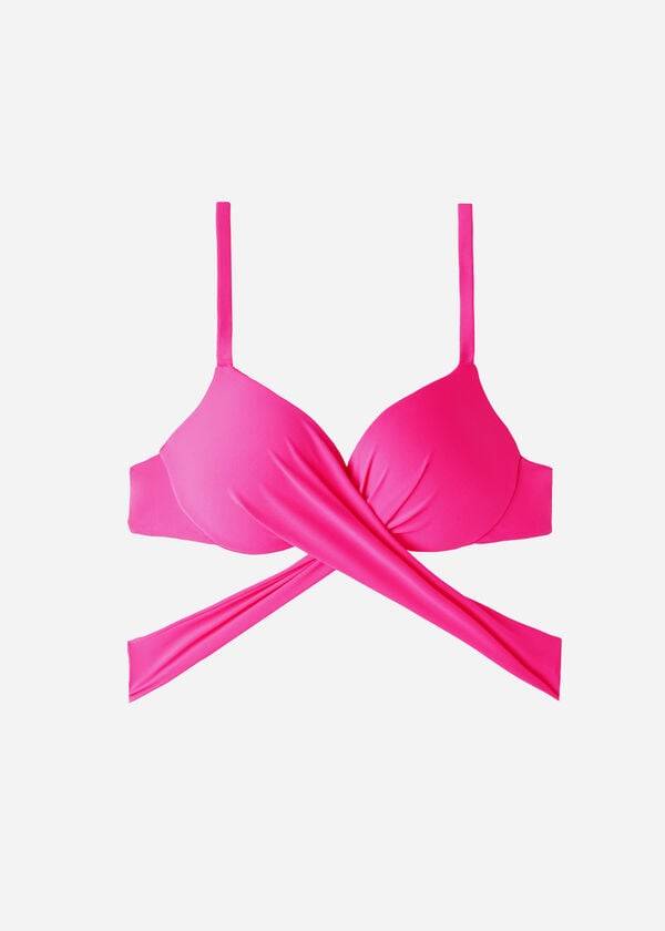 Topy Do Bikín Calzedonia Graduated Polstrované Push Up Indonesia Damske Ruzove | SK1722OR