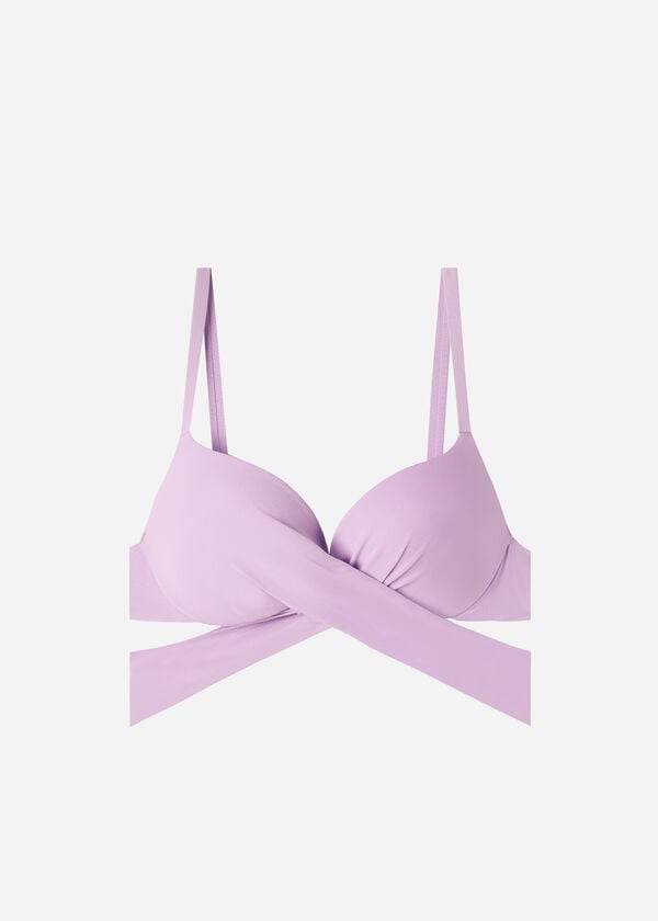 Topy Do Bikín Calzedonia Polstrované Push Up Indonesia Eco Damske Nachový | SK1821RW