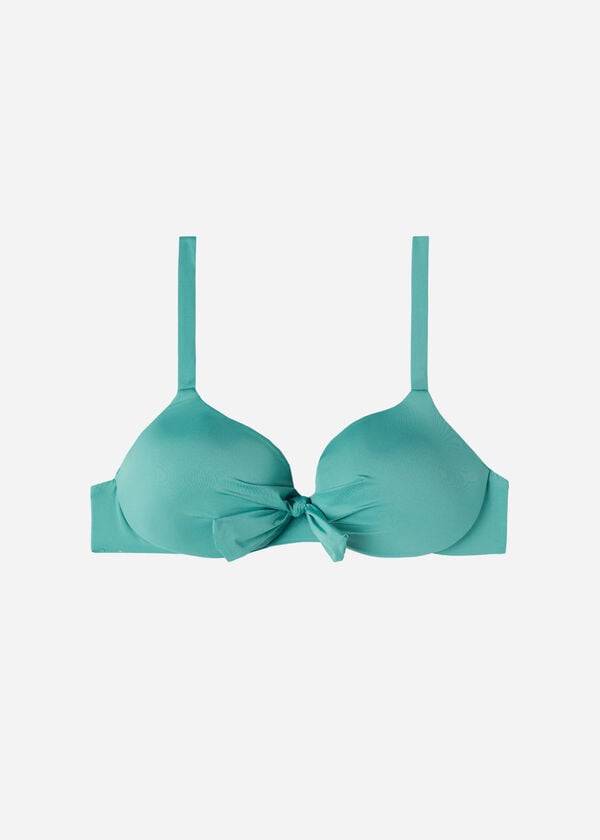 Topy Do Bikín Calzedonia Polstrované Push Up Indonesia Eco Sexy Damske Tyrkysové | SK1829SO