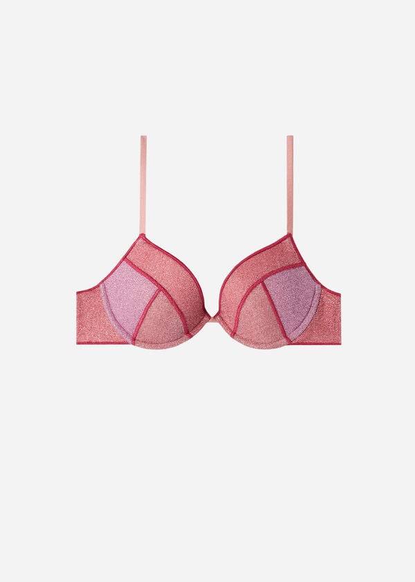 Topy Do Bikín Calzedonia Polstrované Push-up Lisbona Damske Ruzove | SK1860JJ