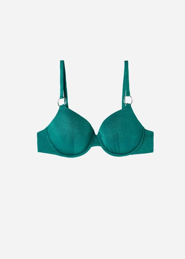 Topy Do Bikín Calzedonia Push Up Hollywood Damske Zelene | SK1944VD