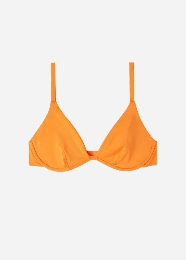 Topy Do Bikín Calzedonia Push Up Indonesia Eco Damske Oranžové | SK1949WY